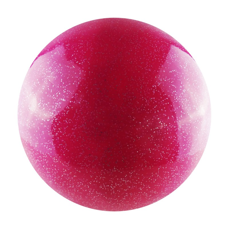 Balón Gimnasia Rítmica Glitter Liso 6″ 320 Grs Uktime