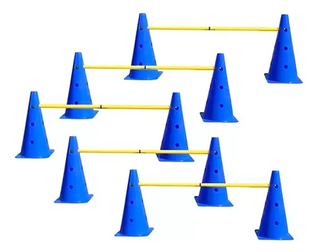 Set de Conos Y Postes Multipropósito/MTPC (6 Con 9Pal 6Clp)